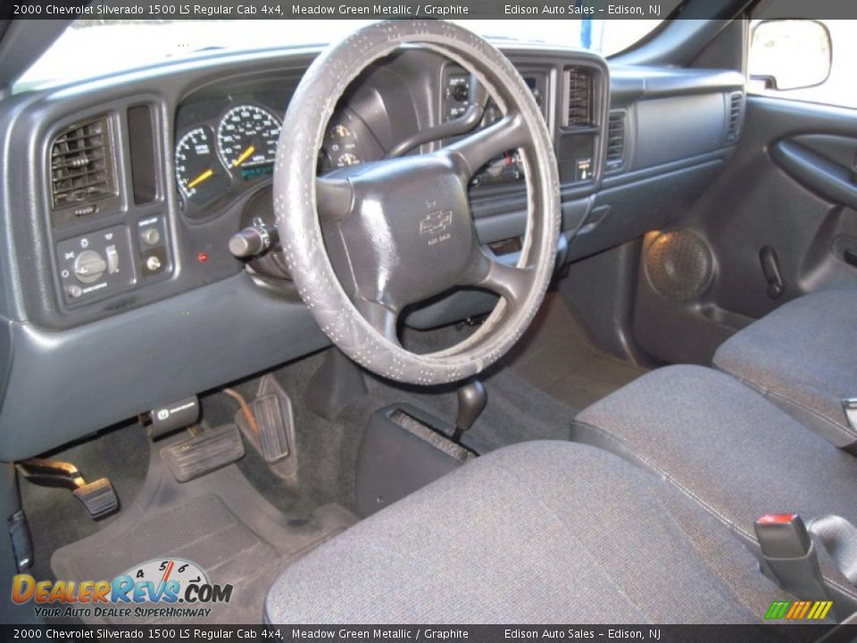 Graphite Interior 2000 Chevrolet Silverado 1500 Ls Regular