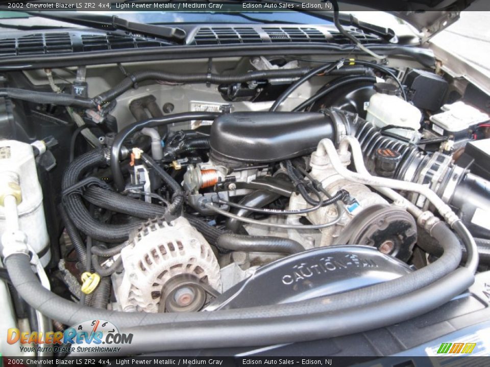 2002 Chevrolet Blazer LS ZR2 4x4 4.3 Liter OHV 12-Valve V6 Engine Photo #27