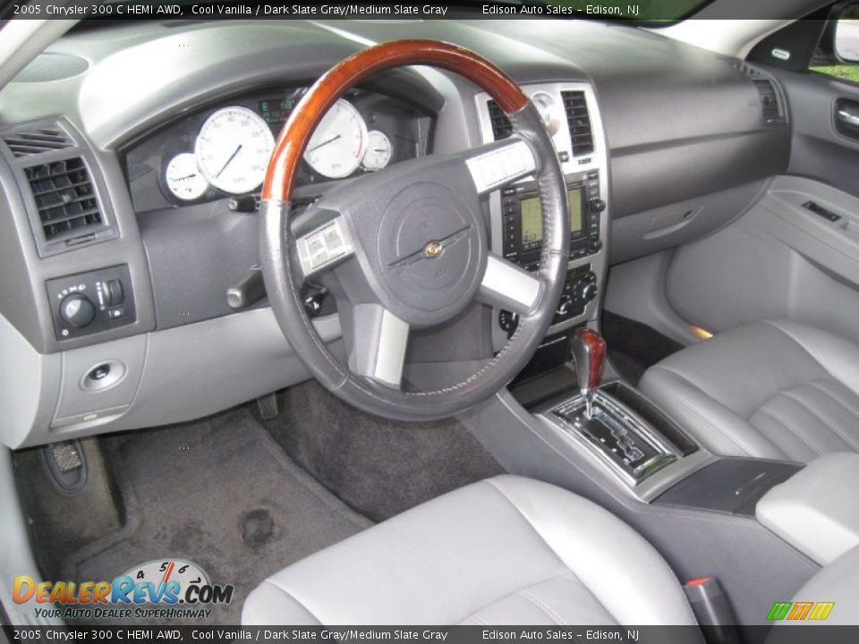 Dark Slate Gray/Medium Slate Gray Interior - 2005 Chrysler 300 C HEMI AWD Photo #15