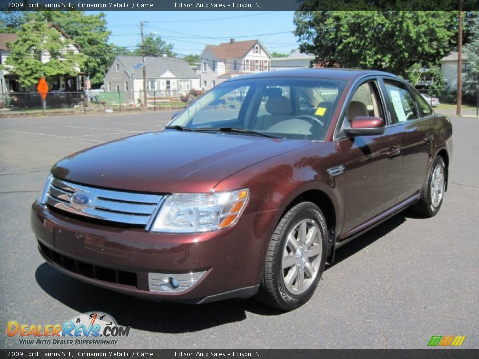 2009 Ford Taurus SEL Cinnamon Metallic / Camel Photo #2