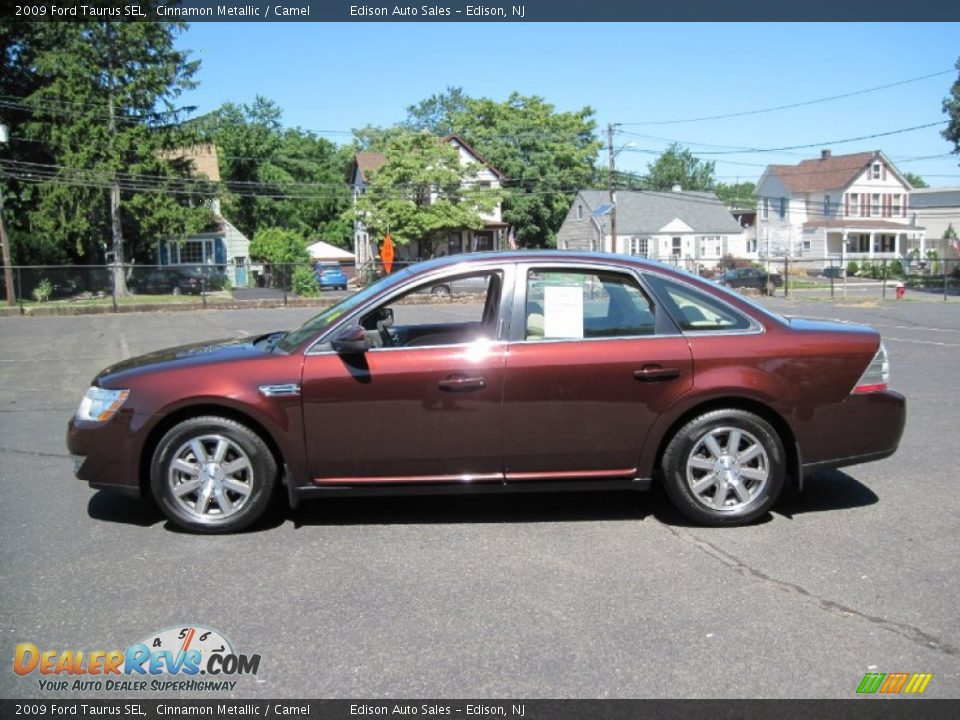 2009 Ford Taurus SEL Cinnamon Metallic / Camel Photo #3