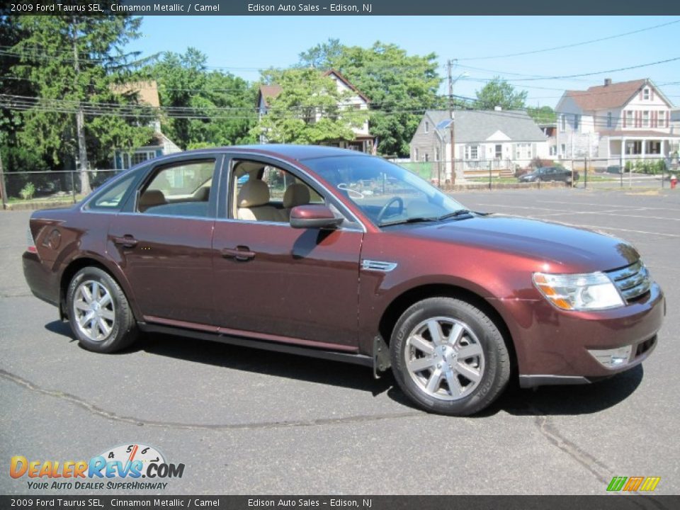 2009 Ford Taurus SEL Cinnamon Metallic / Camel Photo #10