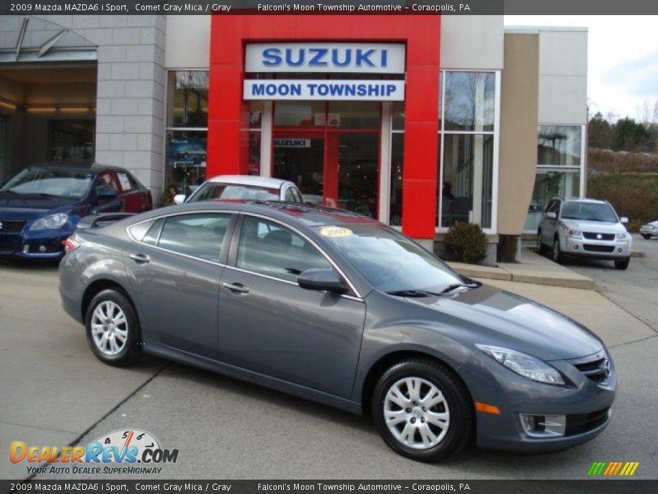 2009 Mazda MAZDA6 i Sport Comet Gray Mica / Gray Photo #1