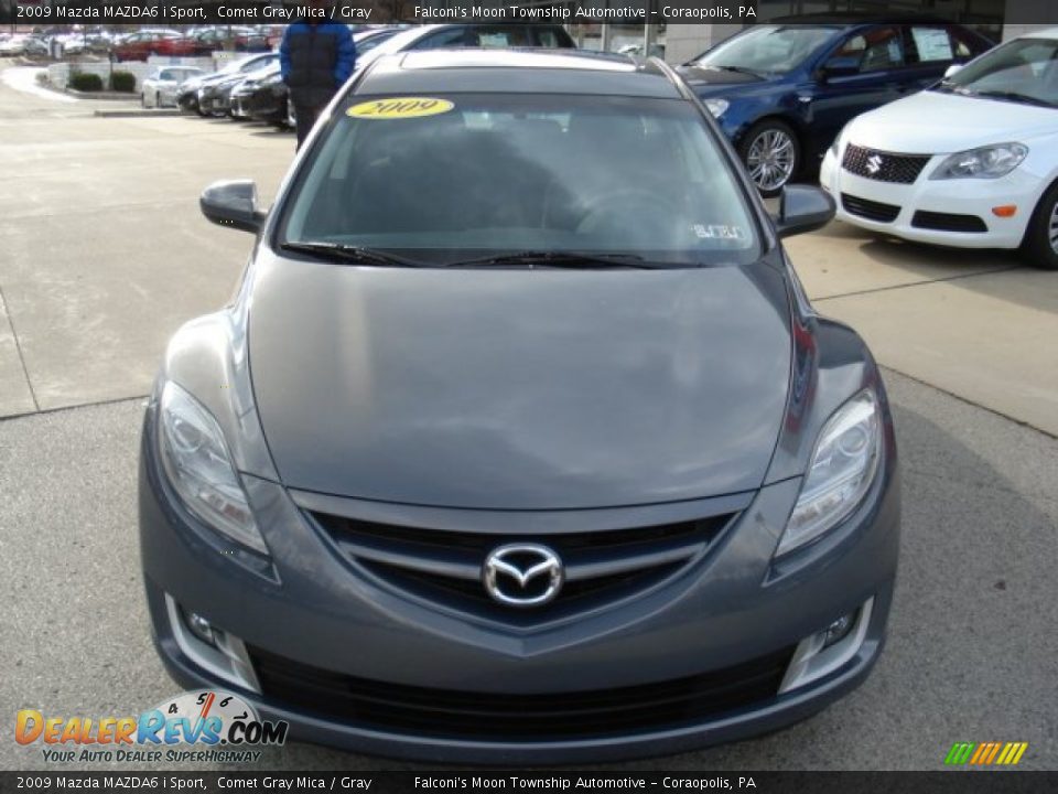 2009 Mazda MAZDA6 i Sport Comet Gray Mica / Gray Photo #3