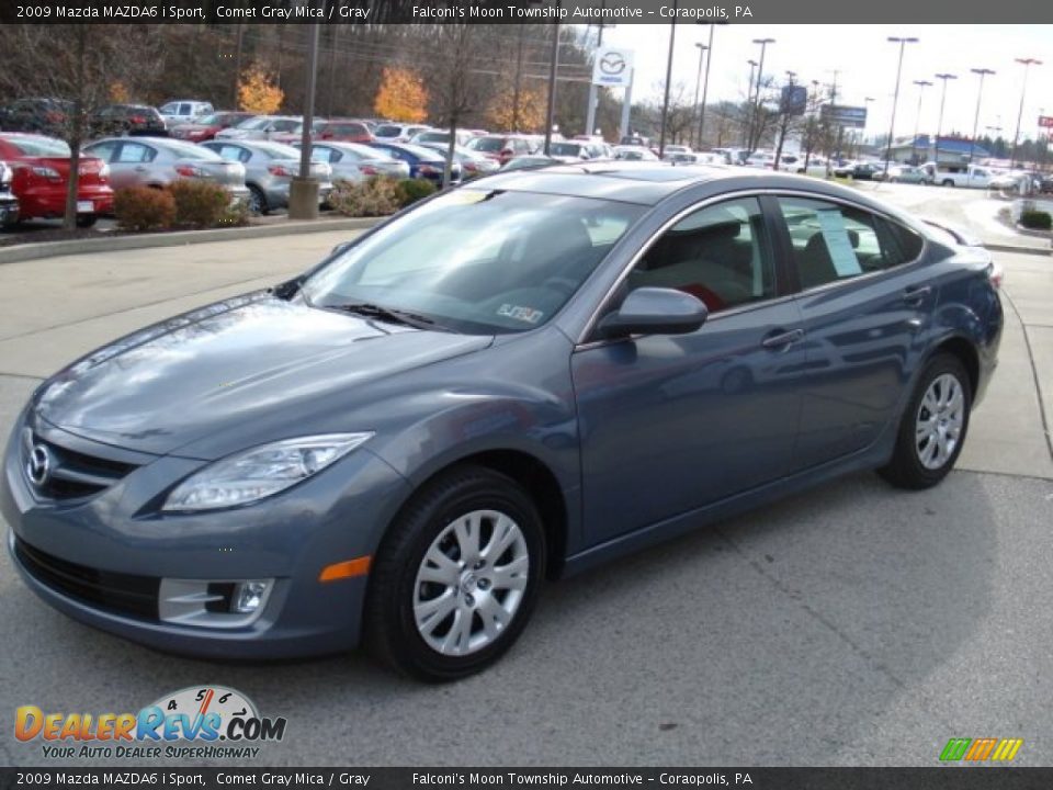 2009 Mazda MAZDA6 i Sport Comet Gray Mica / Gray Photo #4