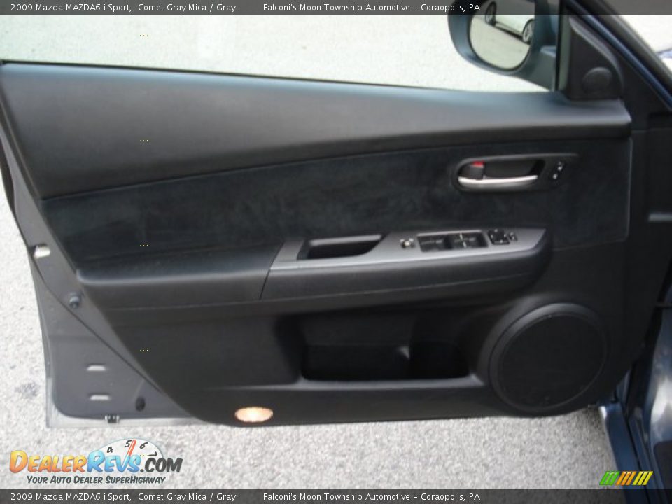 2009 Mazda MAZDA6 i Sport Comet Gray Mica / Gray Photo #11