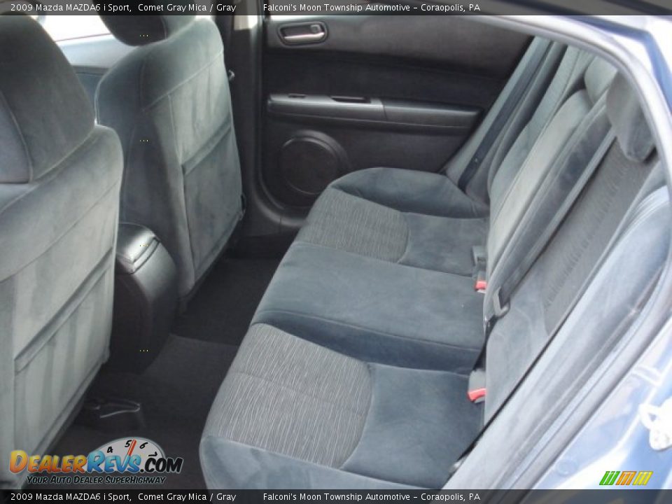 2009 Mazda MAZDA6 i Sport Comet Gray Mica / Gray Photo #12