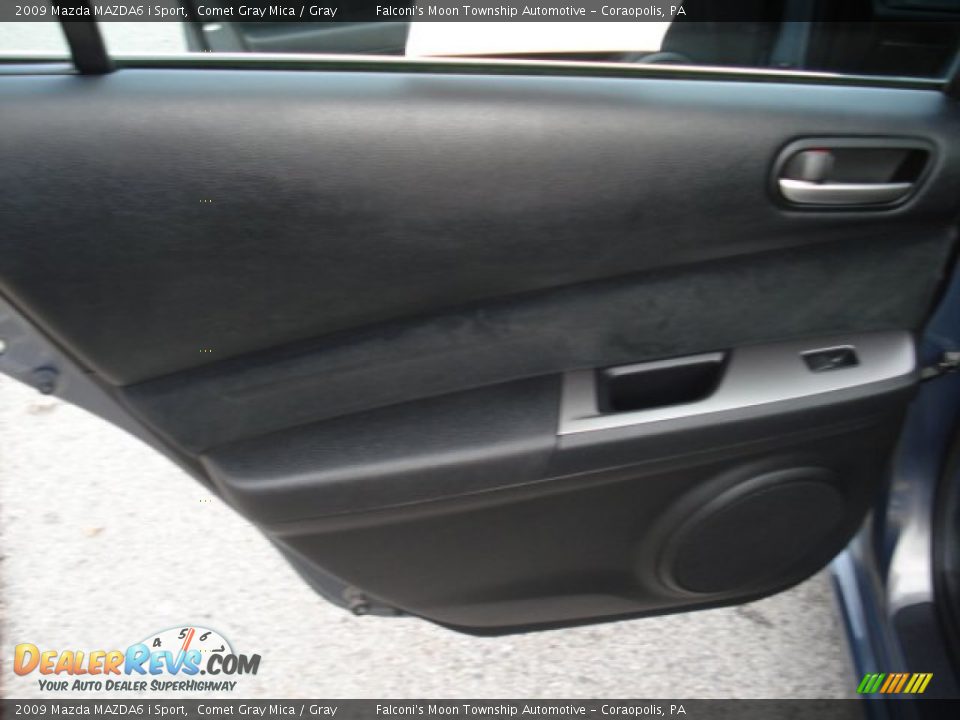 2009 Mazda MAZDA6 i Sport Comet Gray Mica / Gray Photo #13