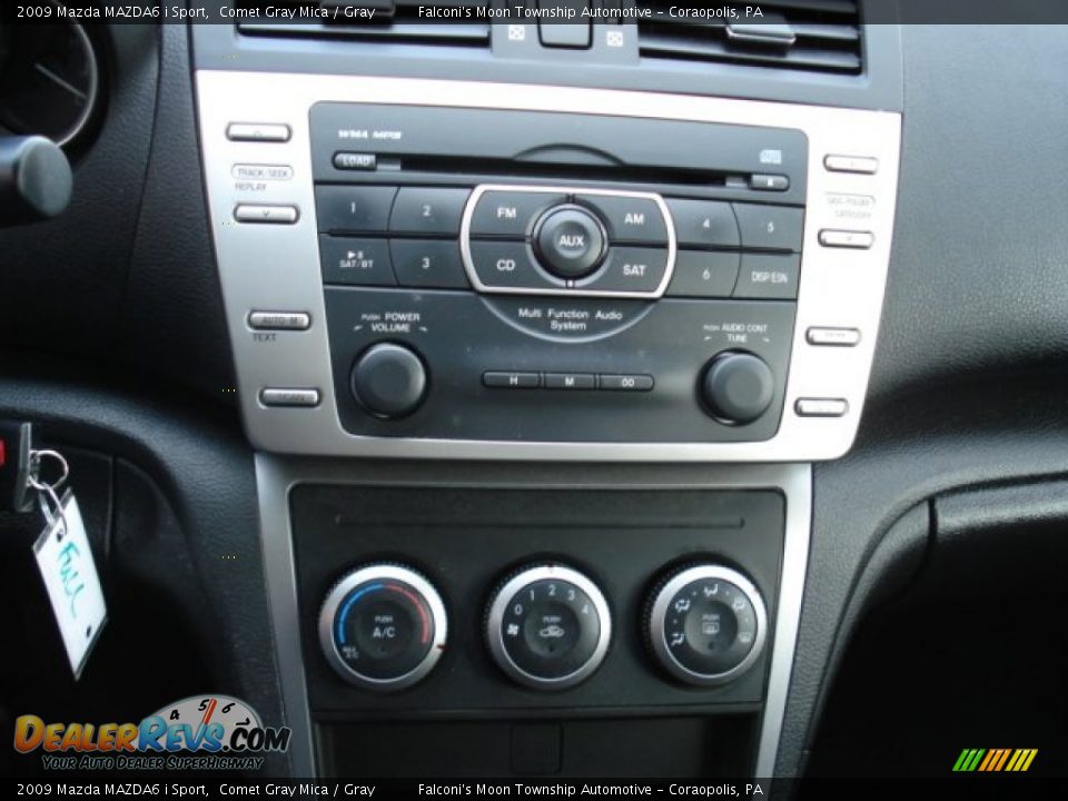 2009 Mazda MAZDA6 i Sport Comet Gray Mica / Gray Photo #14