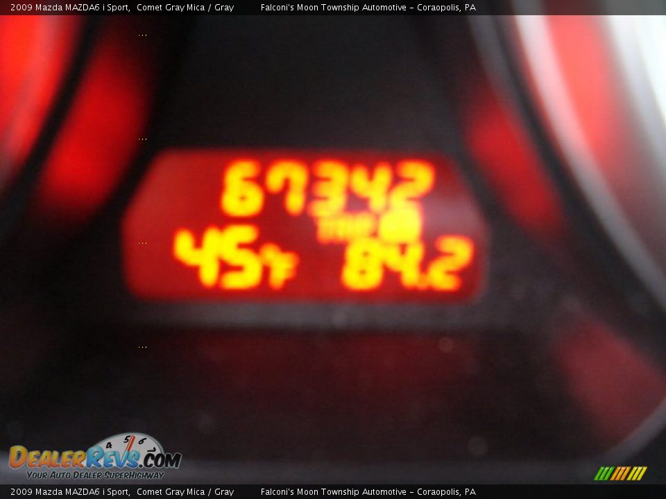 2009 Mazda MAZDA6 i Sport Comet Gray Mica / Gray Photo #15