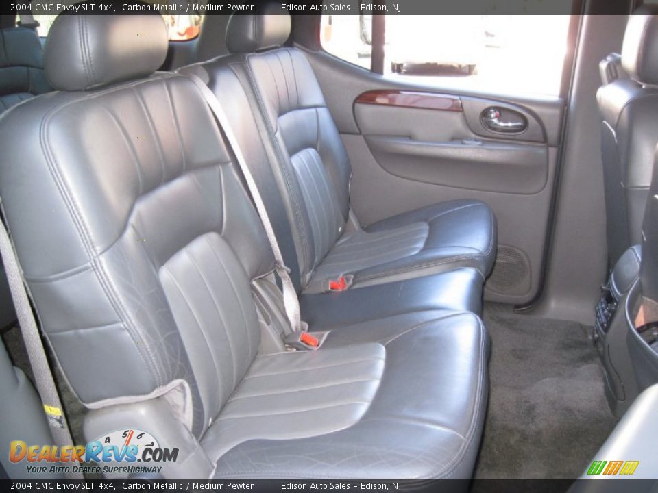 Medium Pewter Interior 2004 Gmc Envoy Slt 4x4 Photo 18