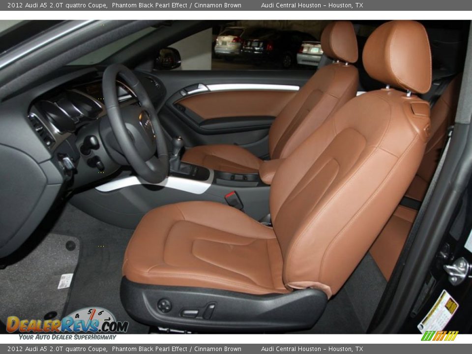 Cinnamon Brown Interior - 2012 Audi A5 2.0T quattro Coupe Photo #10