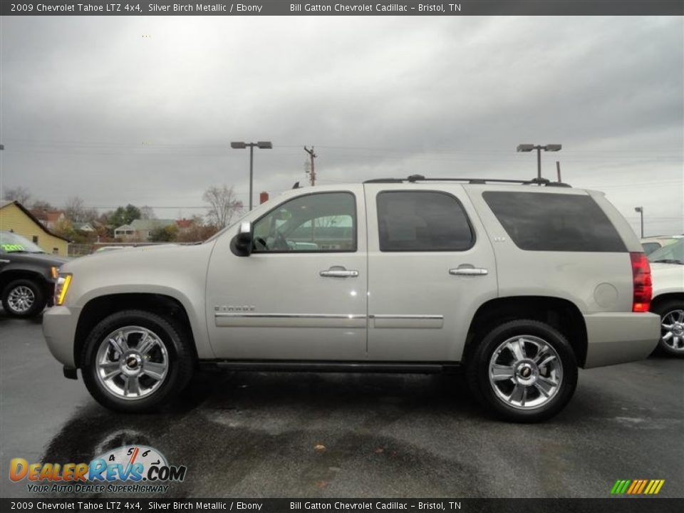 2009 Chevrolet Tahoe LTZ 4x4 Silver Birch Metallic / Ebony Photo #1