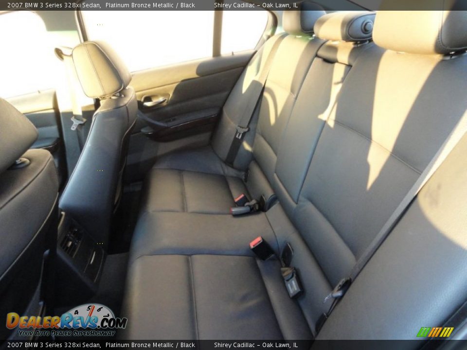 2007 BMW 3 Series 328xi Sedan Platinum Bronze Metallic / Black Photo #8