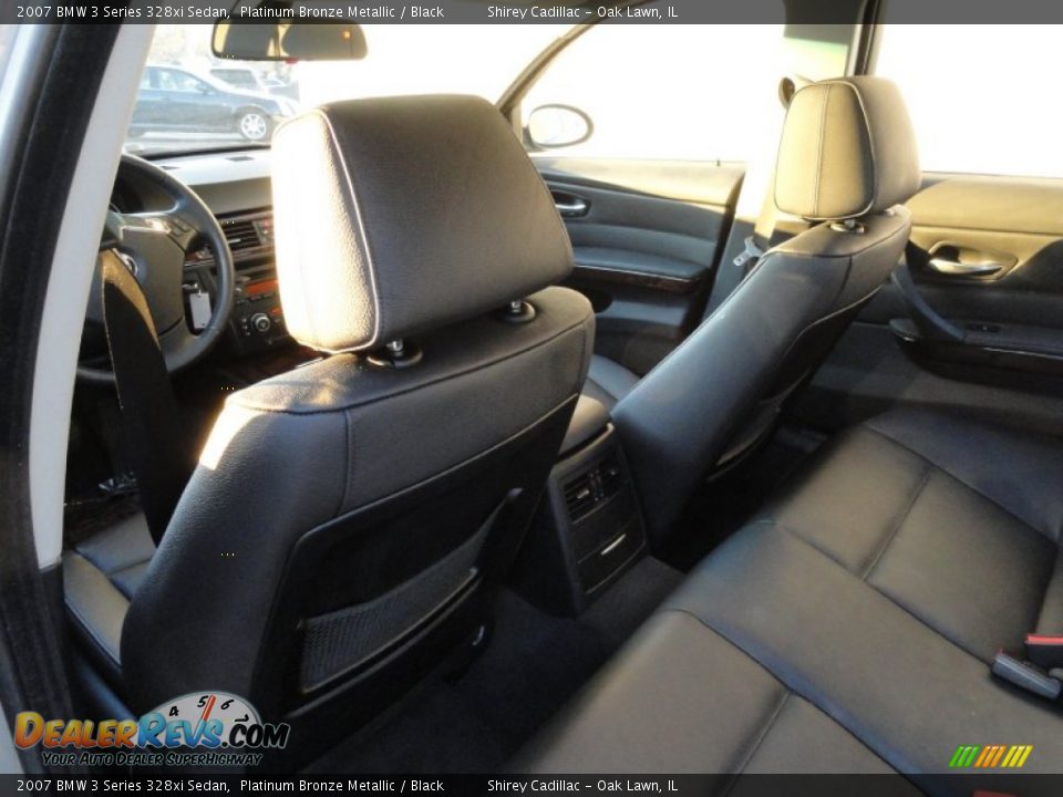 2007 BMW 3 Series 328xi Sedan Platinum Bronze Metallic / Black Photo #9