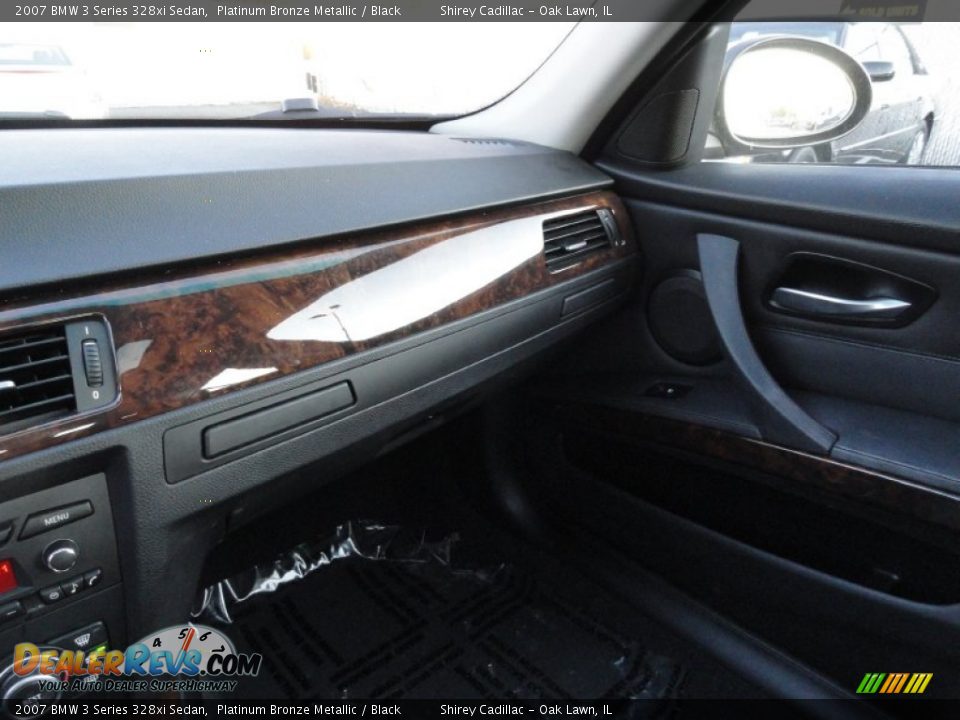 2007 BMW 3 Series 328xi Sedan Platinum Bronze Metallic / Black Photo #15