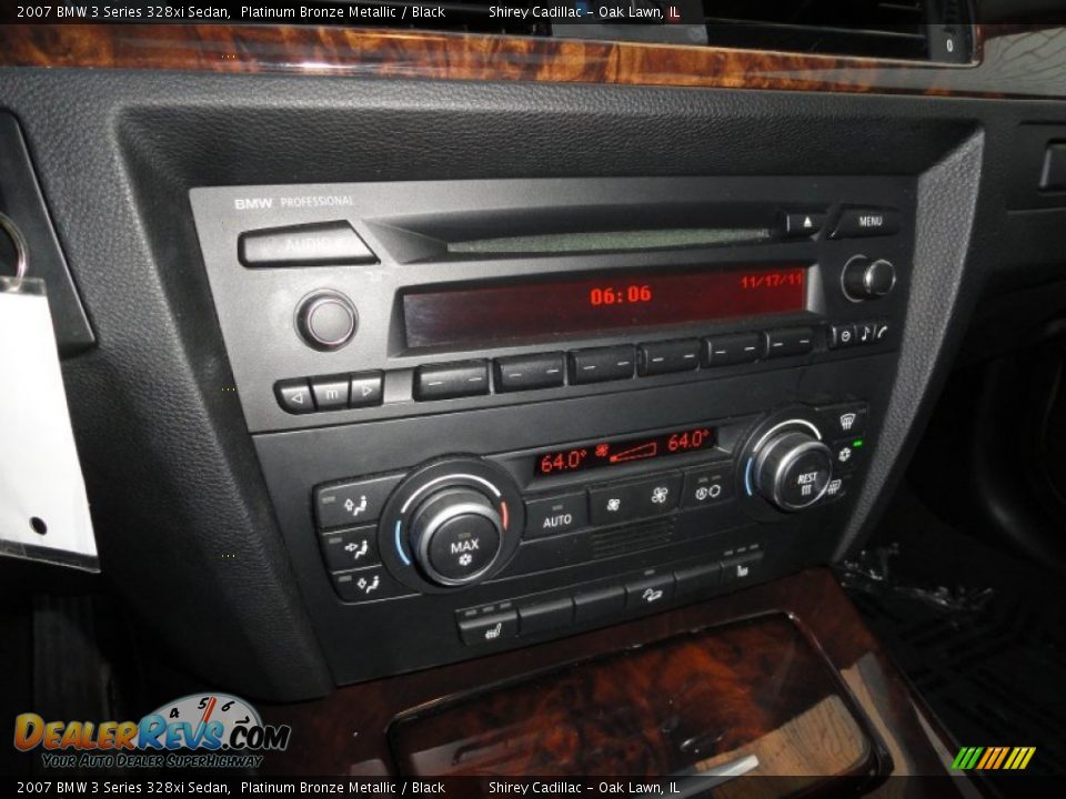 2007 BMW 3 Series 328xi Sedan Platinum Bronze Metallic / Black Photo #18
