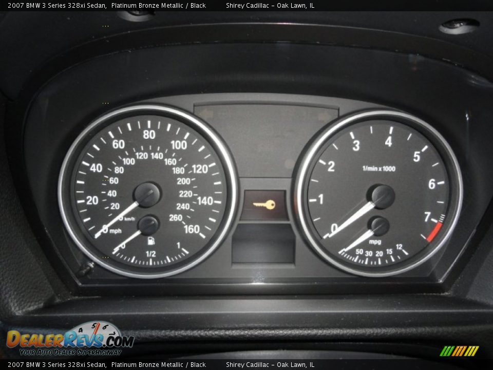 2007 BMW 3 Series 328xi Sedan Platinum Bronze Metallic / Black Photo #19