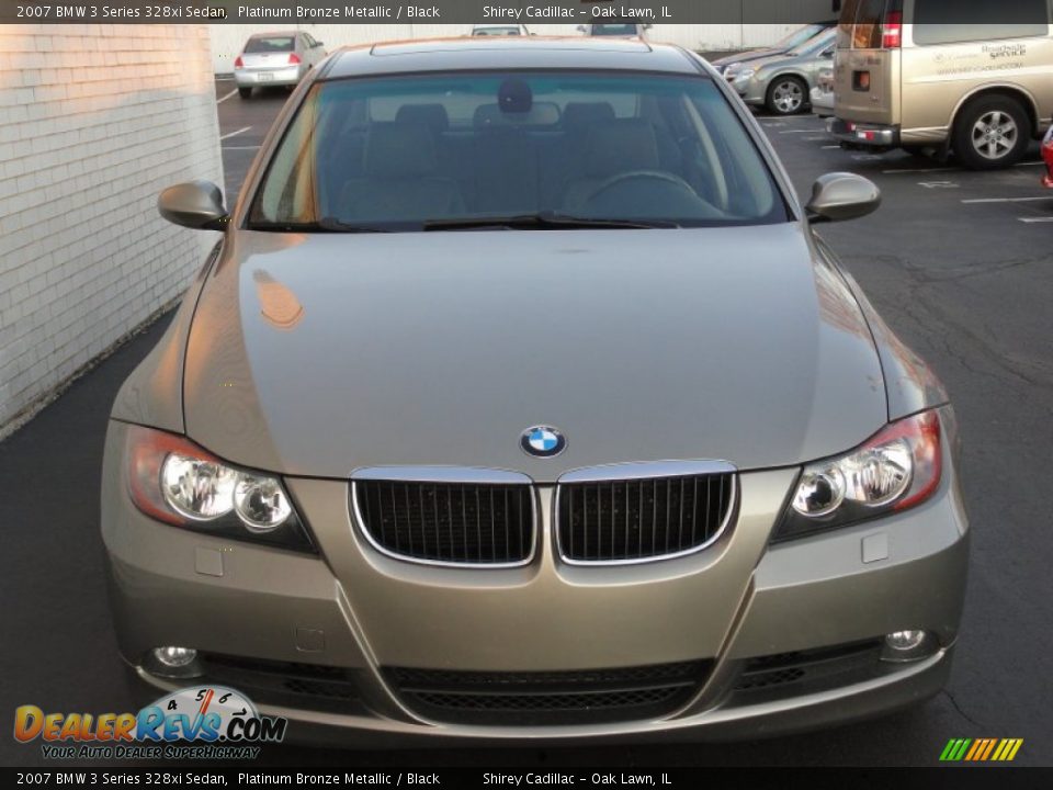 2007 BMW 3 Series 328xi Sedan Platinum Bronze Metallic / Black Photo #21