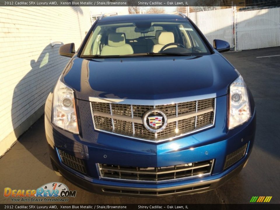 Xenon Blue Metallic 2012 Cadillac SRX Luxury AWD Photo #2
