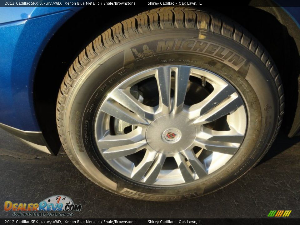 2012 Cadillac SRX Luxury AWD Wheel Photo #7