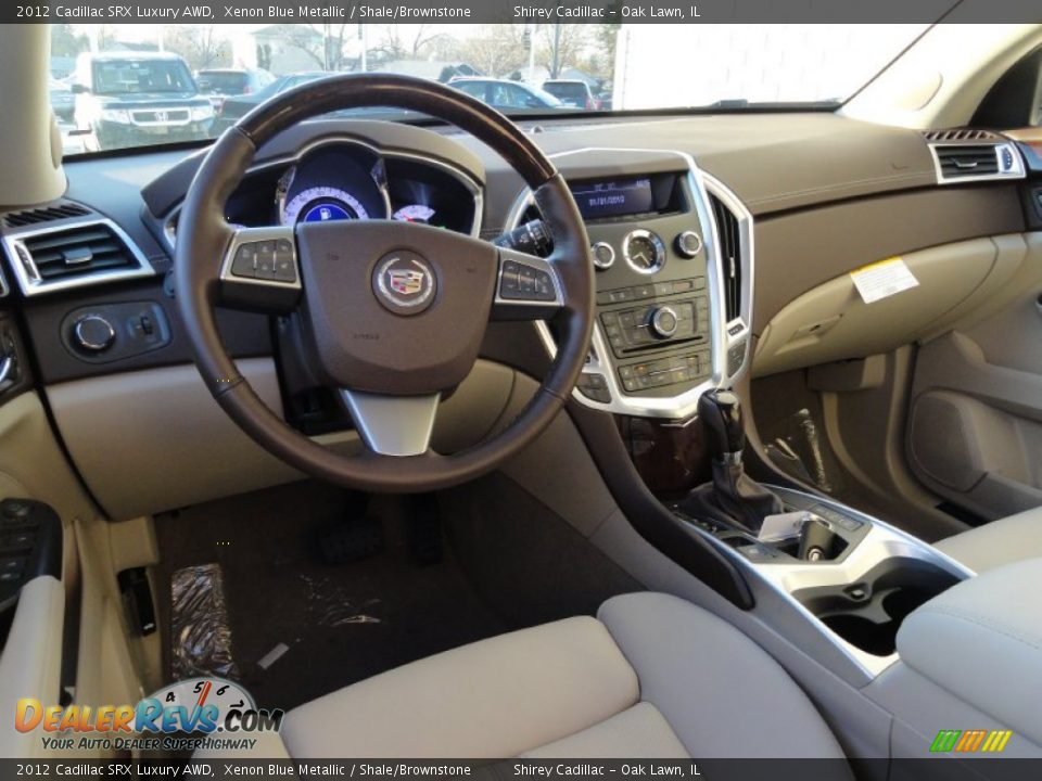 Shale/Brownstone Interior - 2012 Cadillac SRX Luxury AWD Photo #10