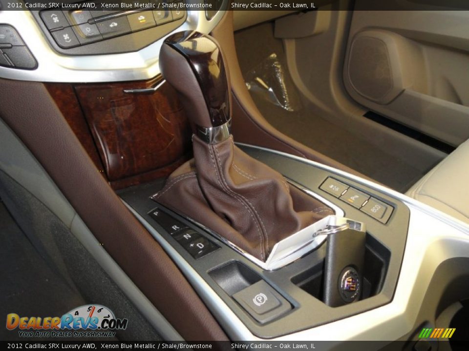 2012 Cadillac SRX Luxury AWD Shifter Photo #18