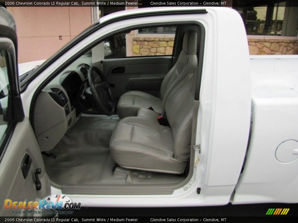 2006 Chevrolet Colorado LS Regular Cab Summit White / Medium Pewter Photo #7