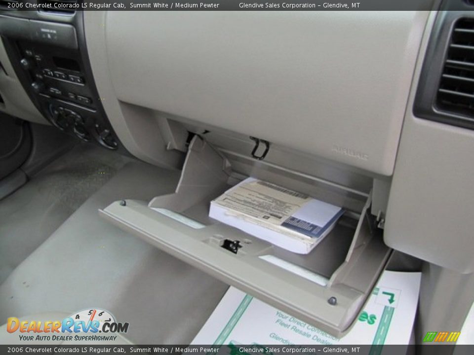 2006 Chevrolet Colorado LS Regular Cab Summit White / Medium Pewter Photo #10