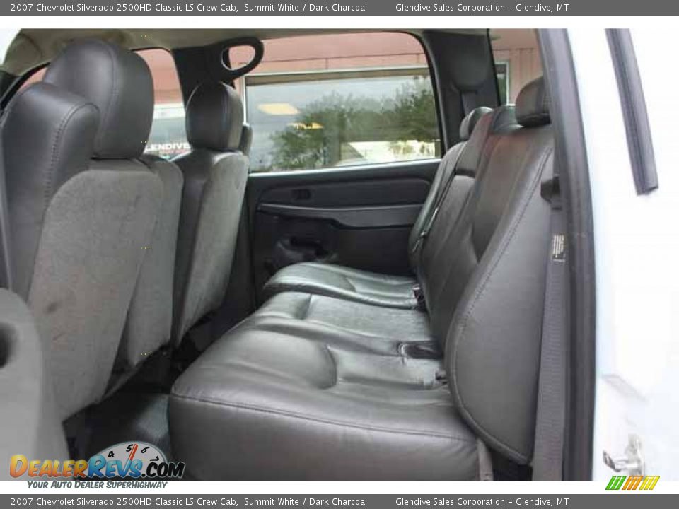 2007 Chevrolet Silverado 2500HD Classic LS Crew Cab Summit White / Dark Charcoal Photo #11