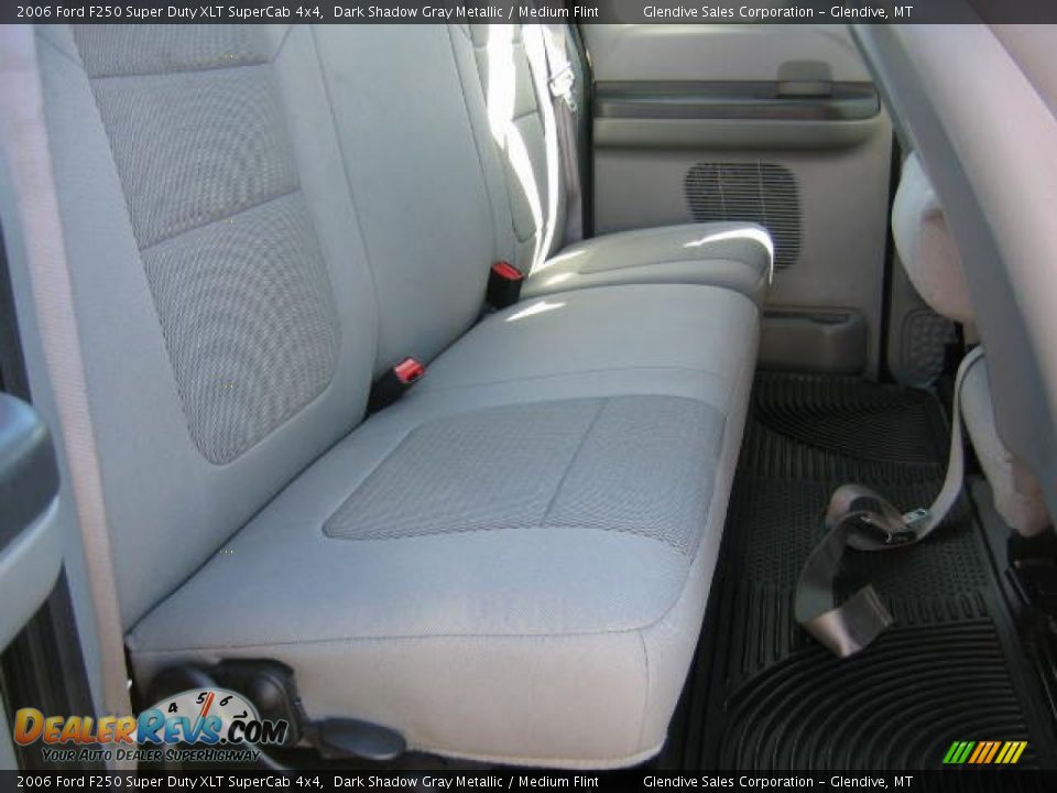 2006 Ford F250 Super Duty XLT SuperCab 4x4 Dark Shadow Gray Metallic / Medium Flint Photo #15