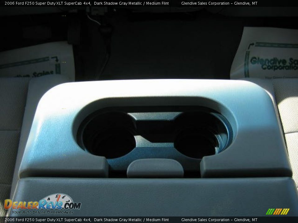 2006 Ford F250 Super Duty XLT SuperCab 4x4 Dark Shadow Gray Metallic / Medium Flint Photo #22
