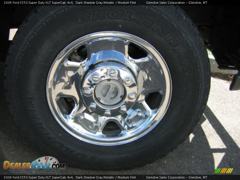 2006 Ford F250 Super Duty XLT SuperCab 4x4 Dark Shadow Gray Metallic / Medium Flint Photo #24