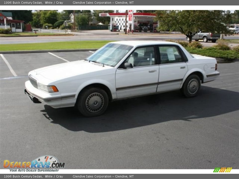 1996 Buick Century Sedan White / Gray Photo #1
