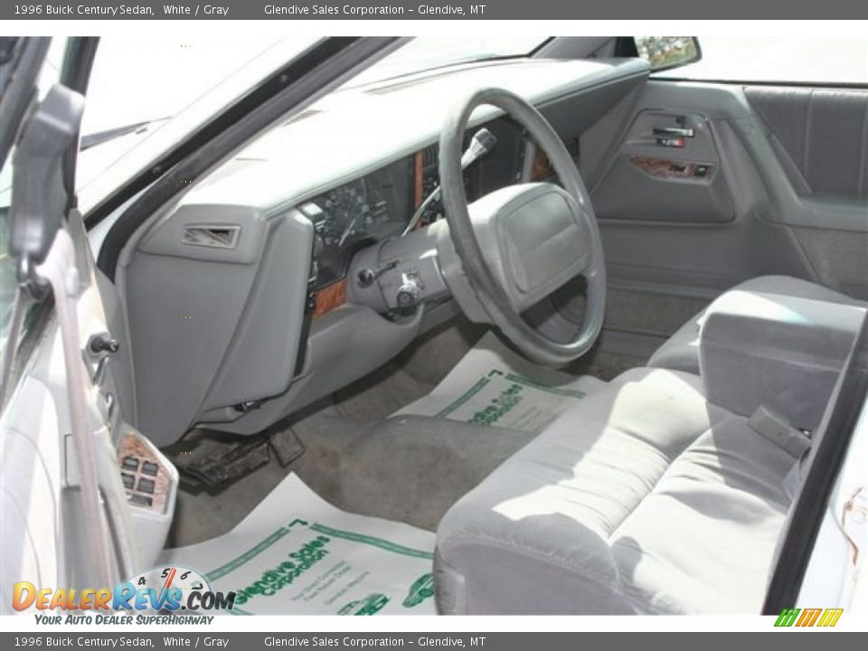 Gray Interior - 1996 Buick Century Sedan Photo #10