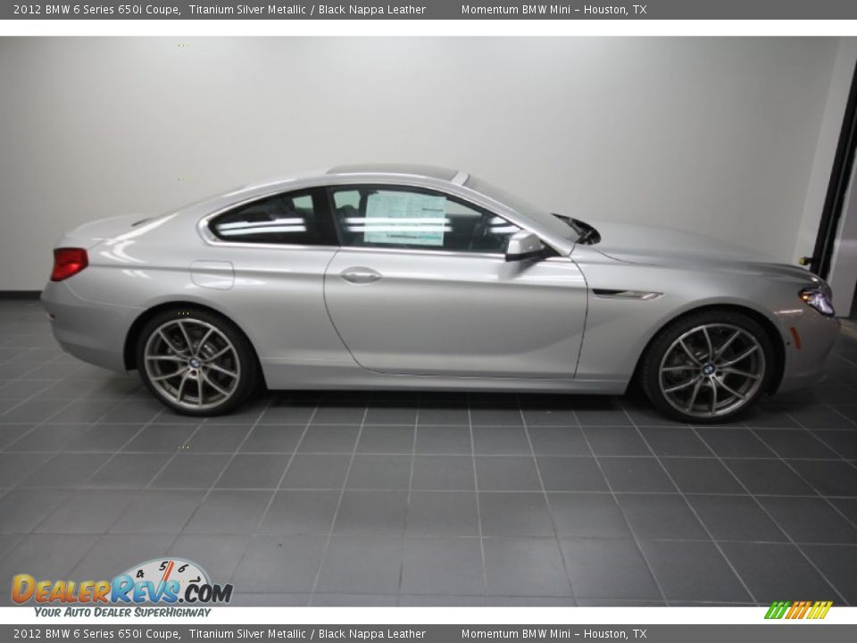 2012 Bmw 650i coupe titanium silver #6