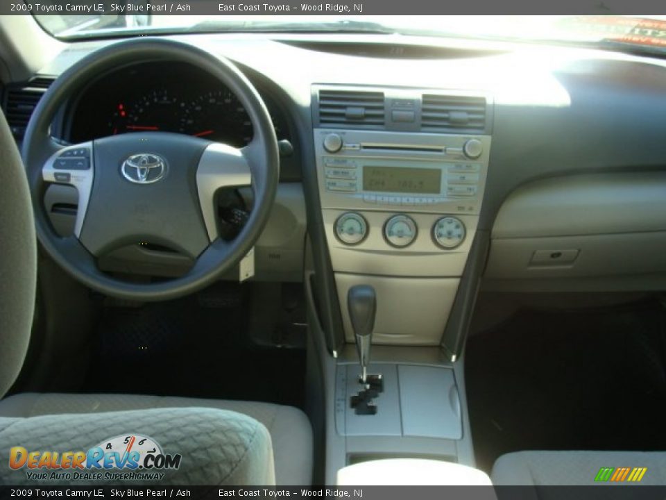 2009 Toyota Camry LE Sky Blue Pearl / Ash Photo #9