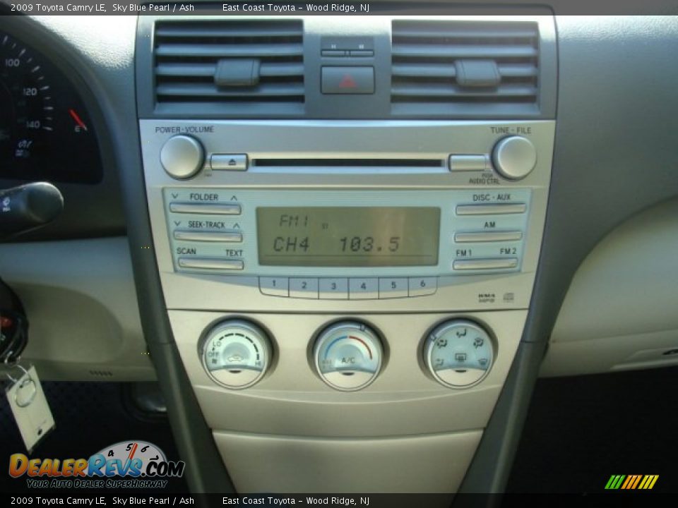2009 Toyota Camry LE Sky Blue Pearl / Ash Photo #11