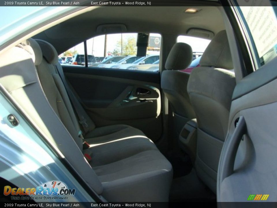 2009 Toyota Camry LE Sky Blue Pearl / Ash Photo #12