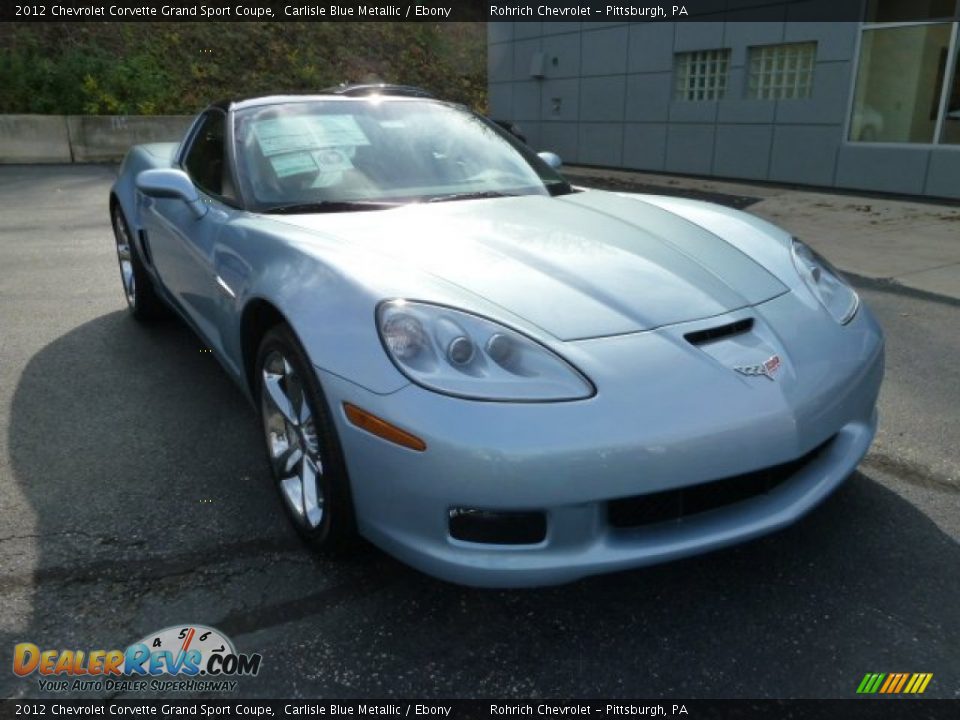 Carlisle Blue Metallic 2012 Chevrolet Corvette Grand Sport Coupe Photo #8