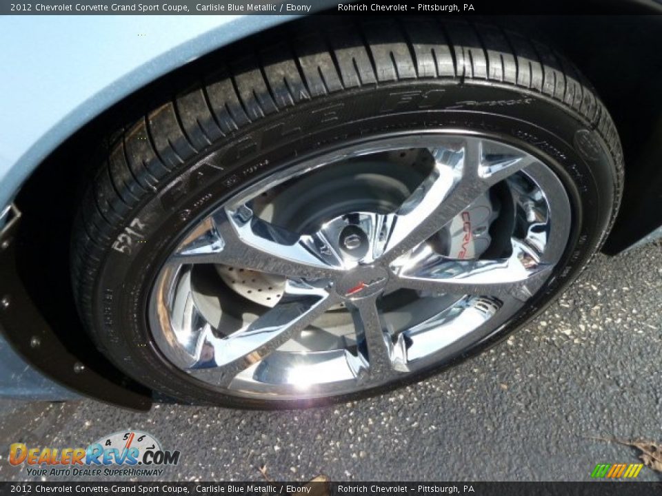 2012 Chevrolet Corvette Grand Sport Coupe Wheel Photo #9