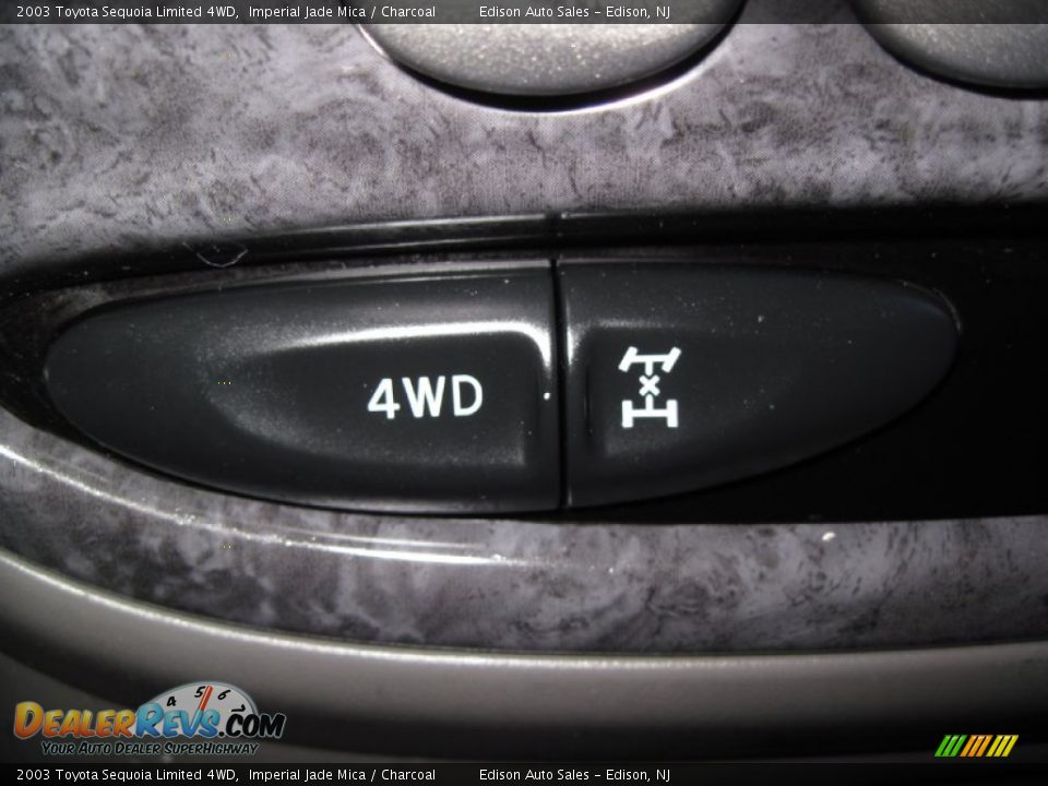 2003 Toyota Sequoia Limited 4WD Imperial Jade Mica / Charcoal Photo #23