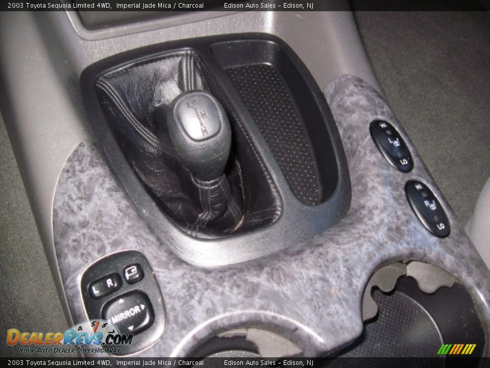 2003 Toyota Sequoia Limited 4WD Imperial Jade Mica / Charcoal Photo #24