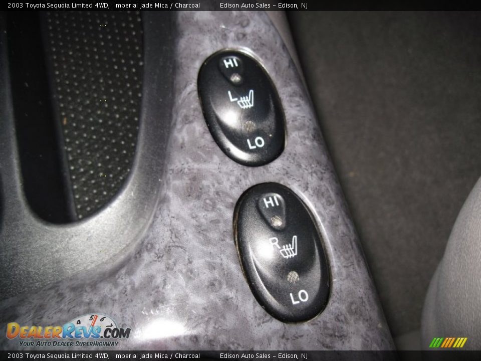 2003 Toyota Sequoia Limited 4WD Imperial Jade Mica / Charcoal Photo #25