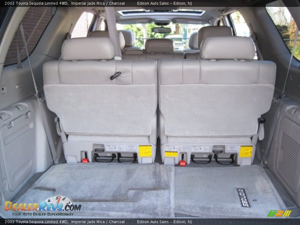 2003 Toyota Sequoia Limited 4WD Imperial Jade Mica / Charcoal Photo #29