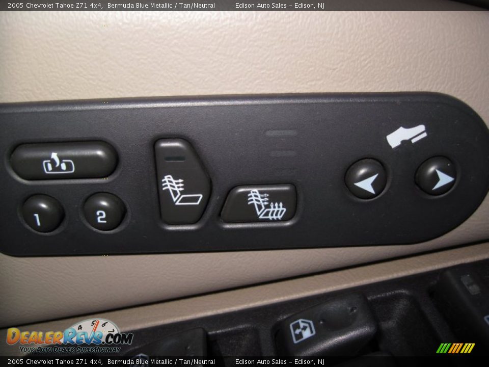 2005 Chevrolet Tahoe Z71 4x4 Bermuda Blue Metallic / Tan/Neutral Photo #29