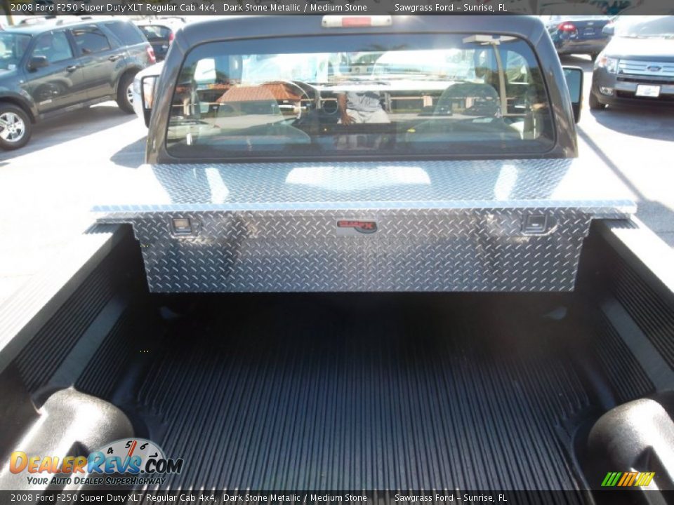 2008 Ford F250 Super Duty XLT Regular Cab 4x4 Dark Stone Metallic / Medium Stone Photo #8