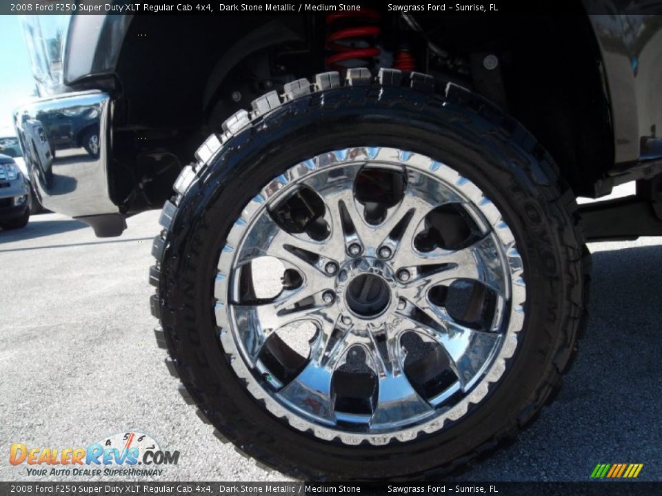 Custom Wheels of 2008 Ford F250 Super Duty XLT Regular Cab 4x4 Photo #11