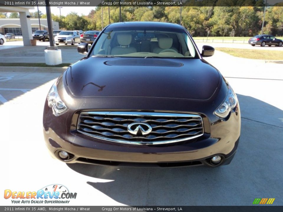 Midnight Mocha 2011 Infiniti FX 35 AWD Photo #7