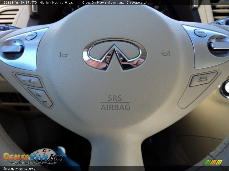 Steering wheel controls - 2011 Infiniti FX